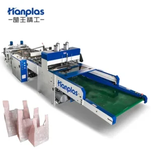 HP-2VA Hanplas Otomatik Plastik Süpermarket Saplı Taşıyıcı Yelek Çantası Tişört Alışveriş Çantası Yapma Makinesi